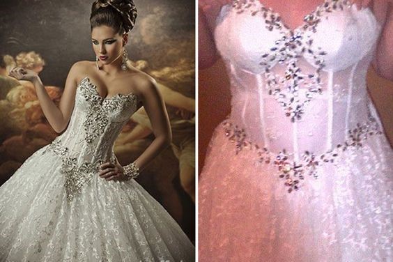 Brides Beware of Online Knock-Off Wedding Gowns!