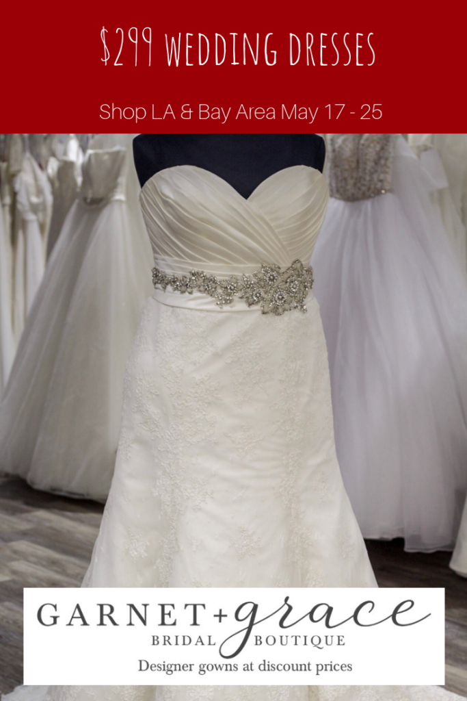 299 Wedding Dress Sample Sale + grace Bridal Salon