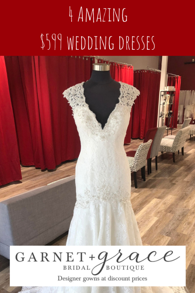 599 Wedding Dress Sample Sale GARNET grace Bridal Salon