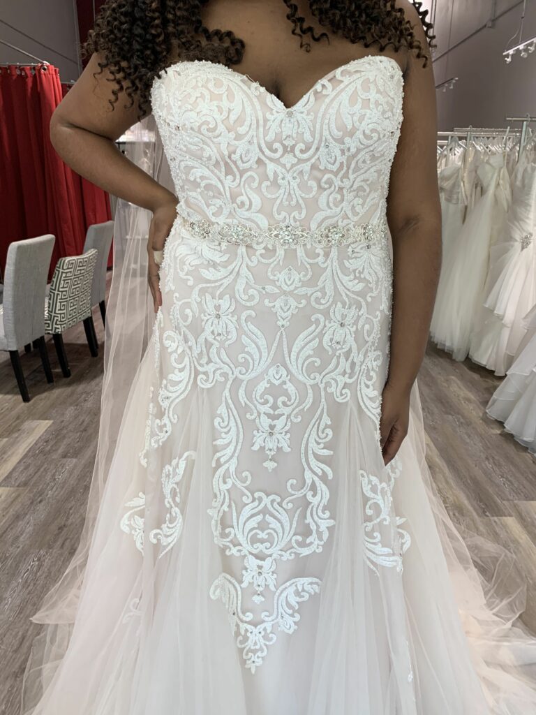 NEW! Plus Size Wedding Dresses by Allure Bridals - GARNET + grace Bridal  Salon