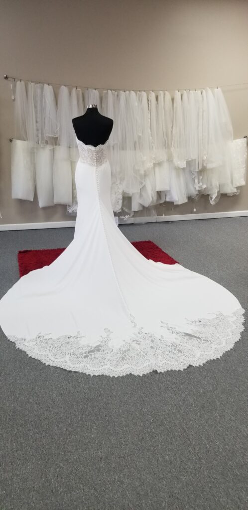 fancy-train-crepe-wedding-dress-discount-price-los-angeles-california