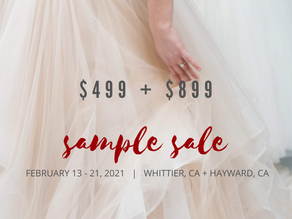 Wedding dress deals sample sale