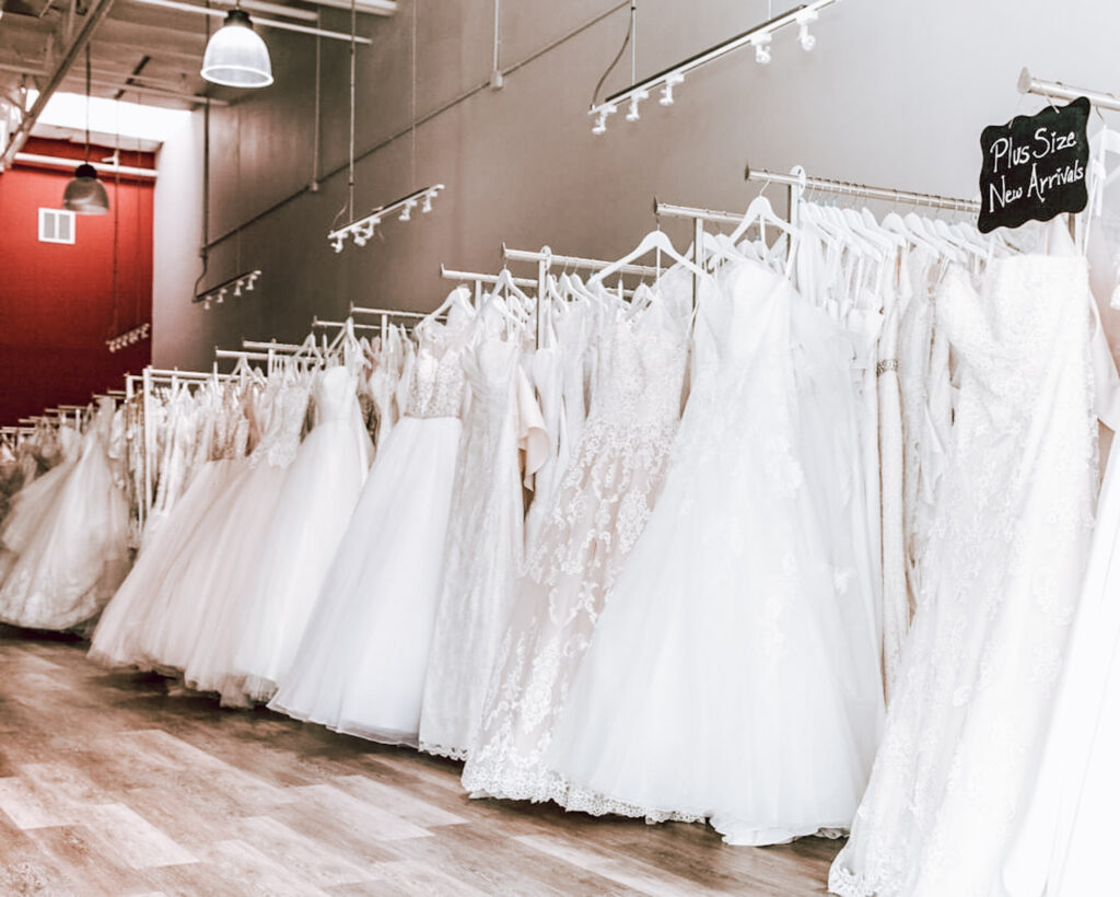 Discount wedding 2024 dress stores