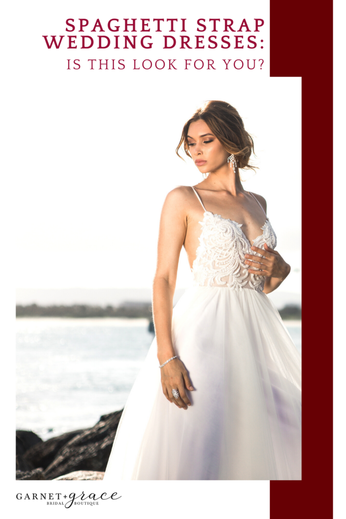 Spaghetti Straps Boho Lace Plus Size Wedding Dress – daisystyledress