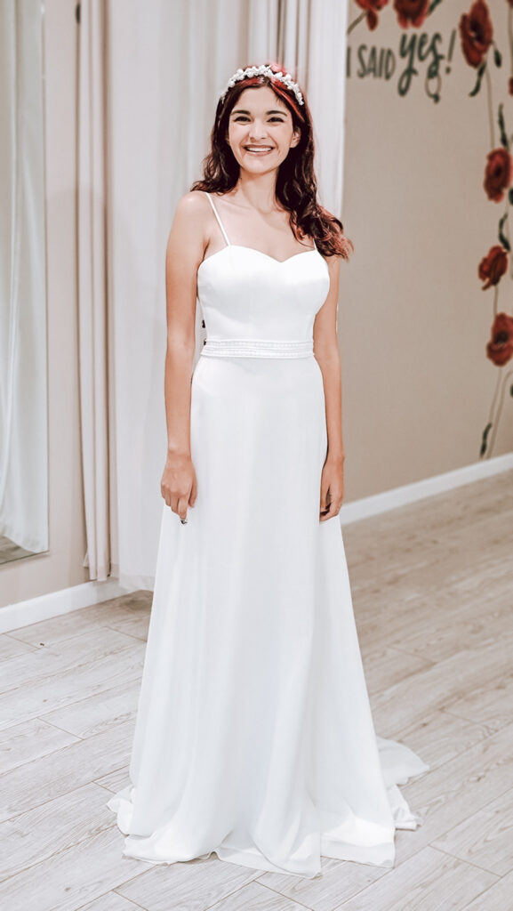 simple courthouse wedding dress whittier california bridal shop
