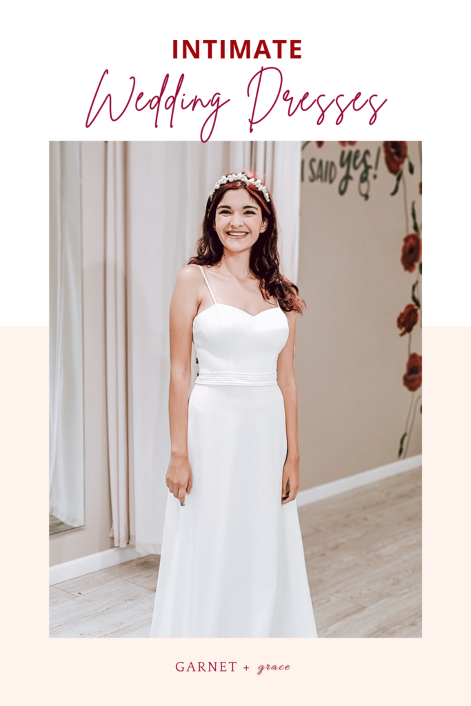 Simple Wedding Dresses Mermaid Spaghetti Straps Long Satin Bridal Gown –  BohoProm