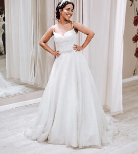 ballgown wedding dress los angeles california