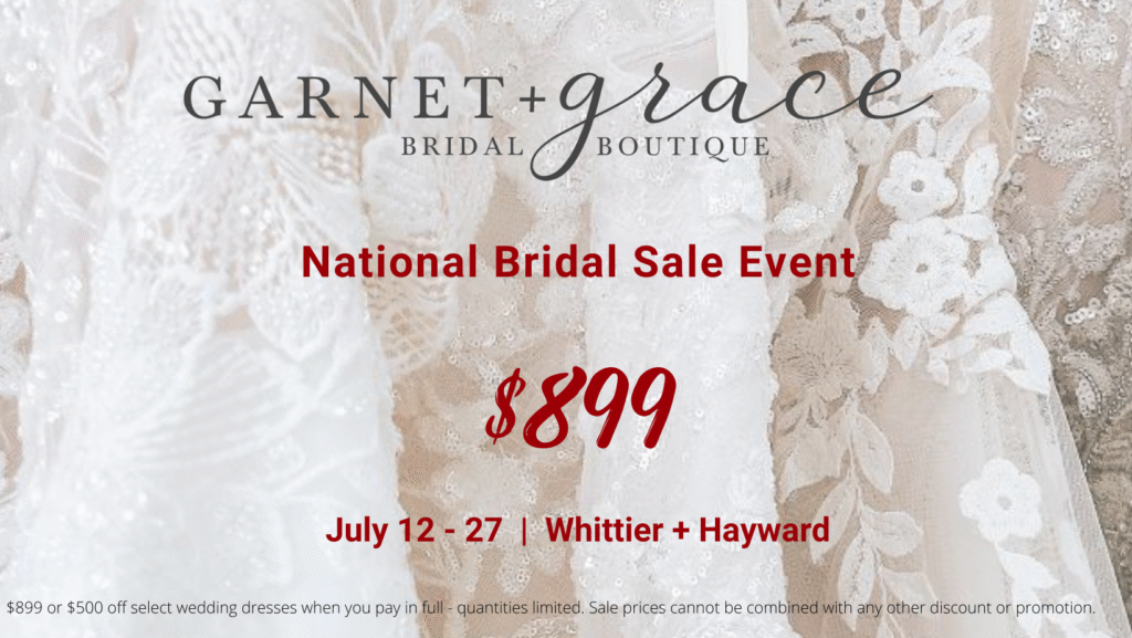 wedding dress sample sale